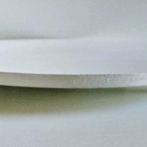 Tabuleiro Para Bolo Redondo Em Mdf - 25 Cm - Branco