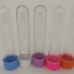 100 Tubetes De Acrílico 13cm Para Personalizar Lembrancinha