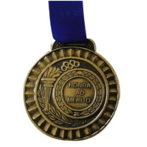 Medalha Gedeval Pequena Bronze 34mm