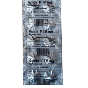 Gaviz V Omeprazol 10mg Strip Com 10 Comprimidos