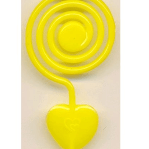 Lembrancinha Porta Recados - 10 Unidades Plástico Amarelo