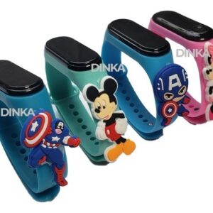 Relógio Infantil Pulseira Diversos Personagens - Lindo