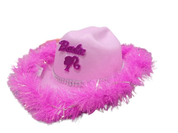 Chapéu Da Barbie Infantil Personalizado Country Lindo Festas - Image 5