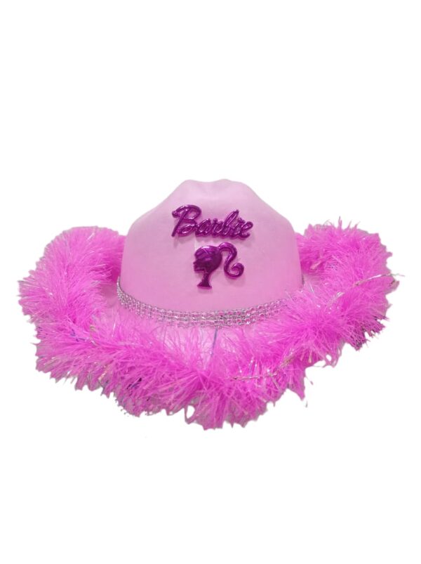 Chapéu Da Barbie Infantil Personalizado Country Lindo Festas - Image 7